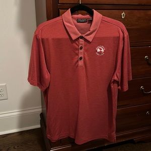 Men’s Pebble Beach Collection Golf Polo, Size Medium, Color Red
